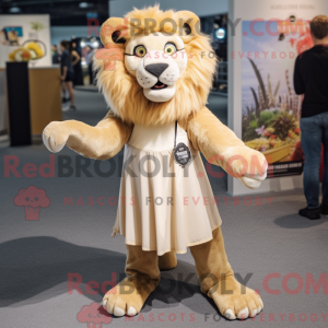 Costume de mascotte de Lion...