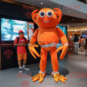 Costume mascotte de crabe...