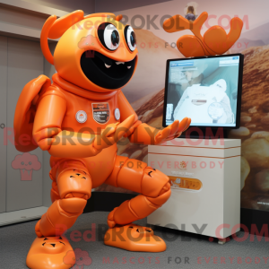 Maskottchenkostüm Orange...