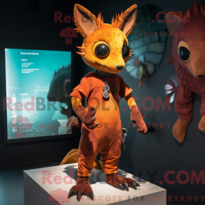 Rust Chupacabra mascot...
