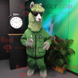 Forest Green Lama maskot...