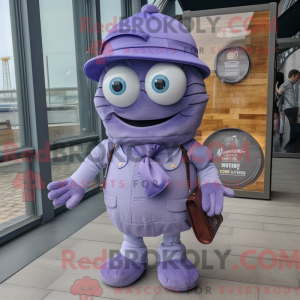Lavender Cyclops mascot...