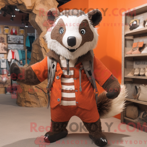 Rostdachs-Maskottchen-Kostü...