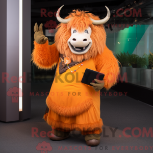 Costume mascotte de Yak...