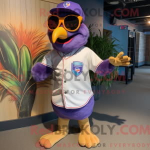 Lavendel Toucan maskot...