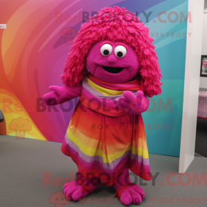 Magenta Rainbow maskot...