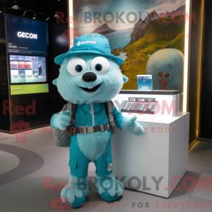Turquoise Ice mascot...