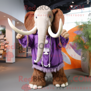 Lavender Mammoth mascot...