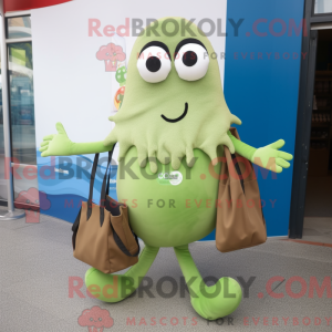 Postava maskota Olive Squid...