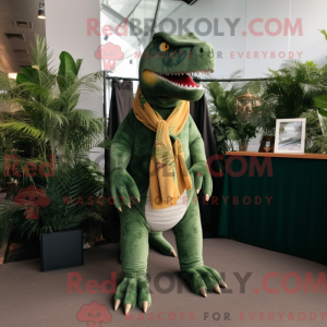Personaggio mascotte T Rex...