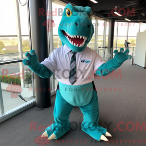 Disfraz de mascota Teal T...