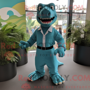 Teal T Rex...