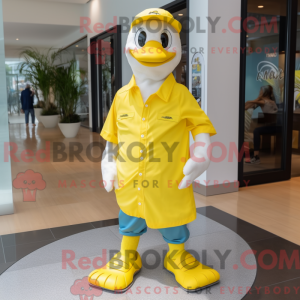 Yellow Albatross mascot...