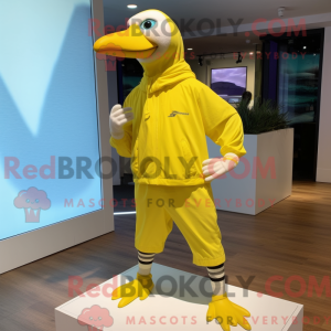 Yellow Albatross mascot...