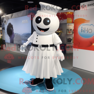 White Pho mascot costume...