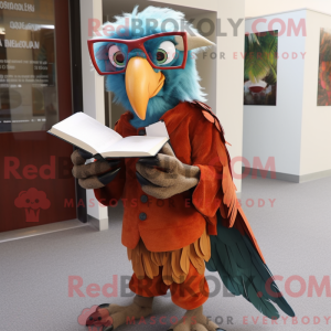 Postava maskota Rust Macaw...