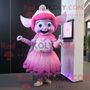 Postava maskota Pink Tooth...