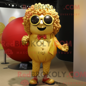 Gold Meatballs maskot...