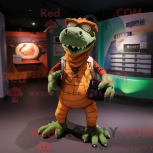 Rust Krokodille maskot...