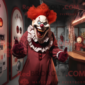 Postava maskota Maroon Evil...