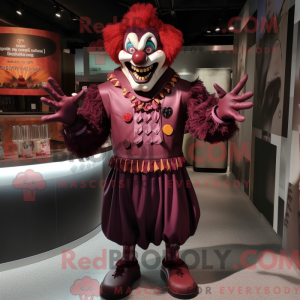 Maroon Evil Clown...