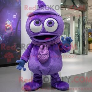 Lilla Cyclops maskot...