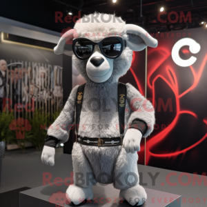 Gray Ram-maskotdraktfigur...