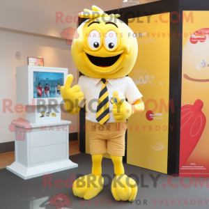 Yellow Candy Box mascot...