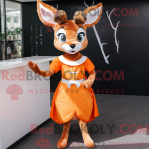 Postava maskota Orange Roe...