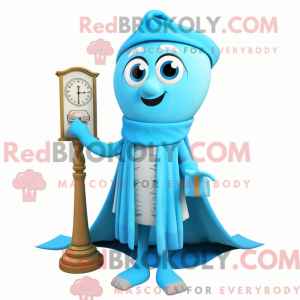 Sky Blue Hourglass máscara...