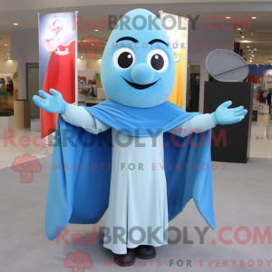 Postava maskota Sky Blue...