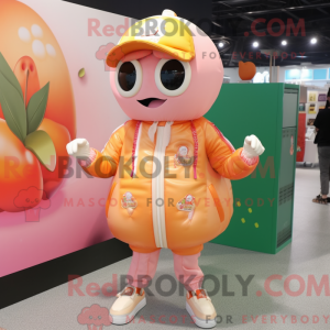 Peach Candy Box maskot...