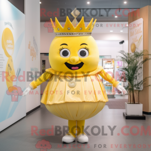 Lemon Yellow Queen mascot...