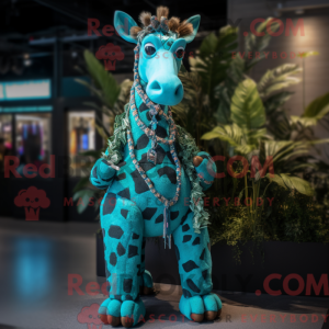 Costume mascotte de girafe...