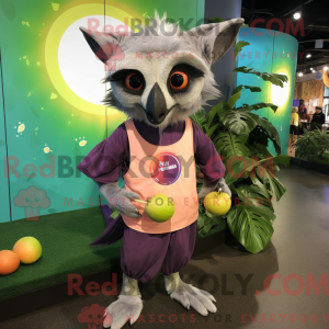 Fruchtfledermaus-Maskottche...