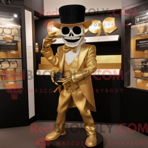 Gold Graveyard mascot...