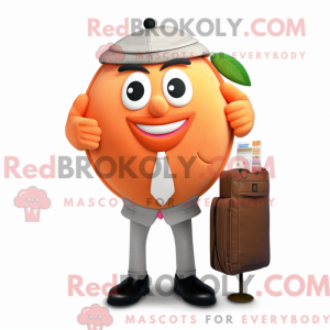 Peach Attorney mascot...