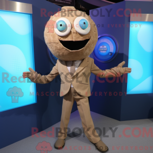 Tan Gyro Maskottchen Kostüm...