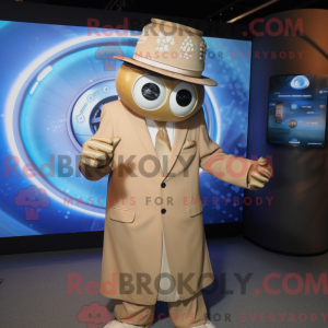 Tan Gyro Maskottchen Kostüm...
