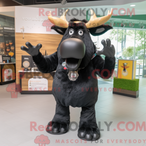 Black Moose maskot...