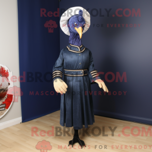 Maskottchenkostüm Navy...