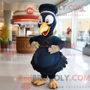 Maskottchenkostüm Navy...