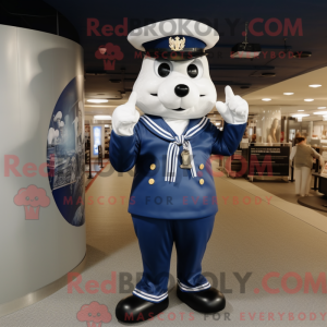 Costume de mascotte Navy...