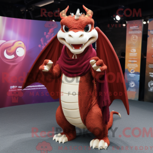 Maroon Dragon máscara de...