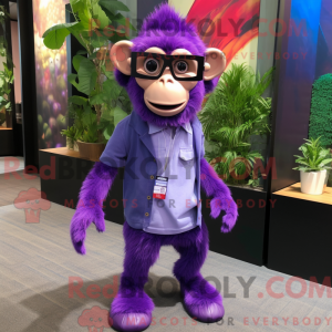 Máscara de Macaco Roxa...