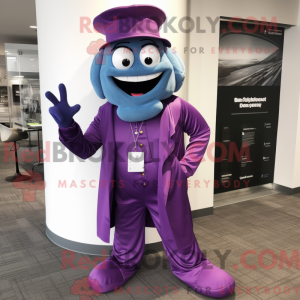 Purple Doctor mascot...