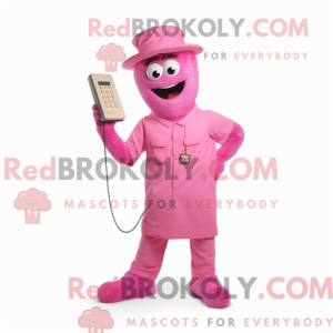 Disfraz de mascota de Pink...