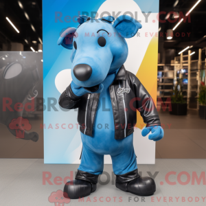 Uma figura de máscara de...