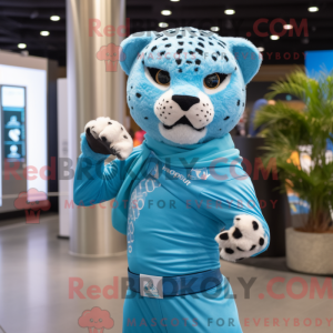 Sky Blue Cheetah...