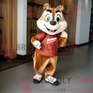 Rust Chipmunk mascot...